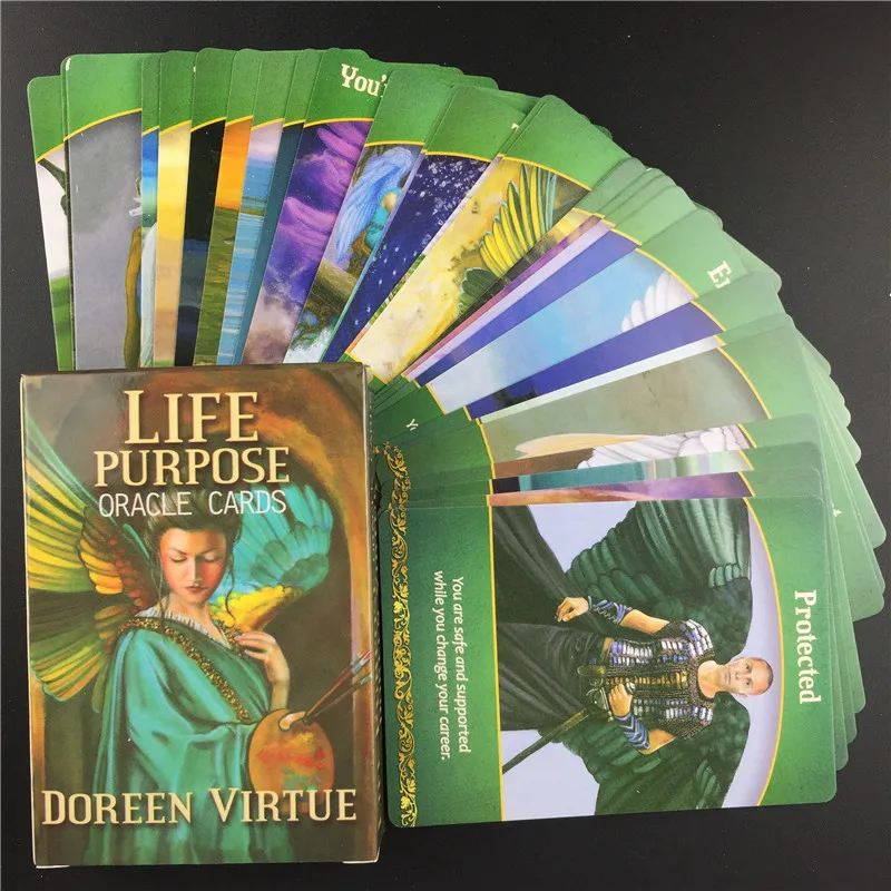 Таро карты цель жизни Oracle традиционный английский вечерние колоды для игры в