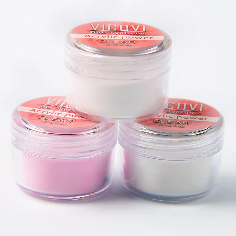 Набор акриловых ногтей 3 цвета накладные ногти наращивание полимерных