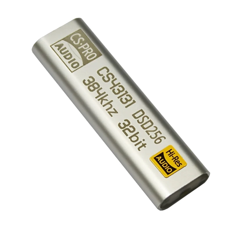 Новый-TYPE C до 3 5 мм DSD256 для iPhone и Android усилитель наушников адаптер DAC Портативный USB