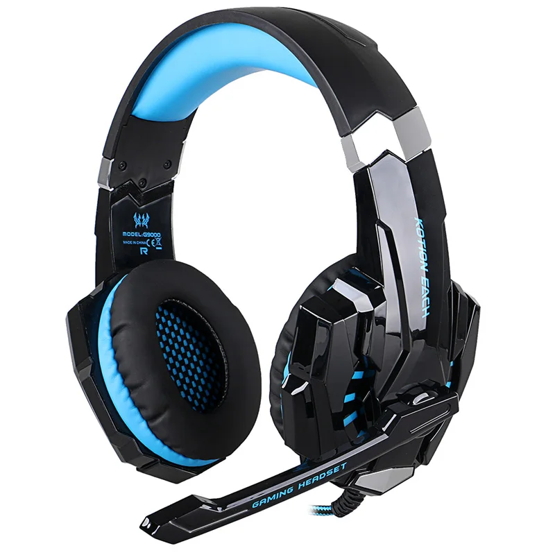 Kotion Each Gaming Headset 7.1 USB Surround Sound PC Gamer Headphone For Computer With Microphone LED Light | Электроника