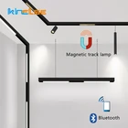 Креативный настенный магнитный светильник, 0,5 м, 1 м, Bluetooth, регулируемый светодиодный светильник