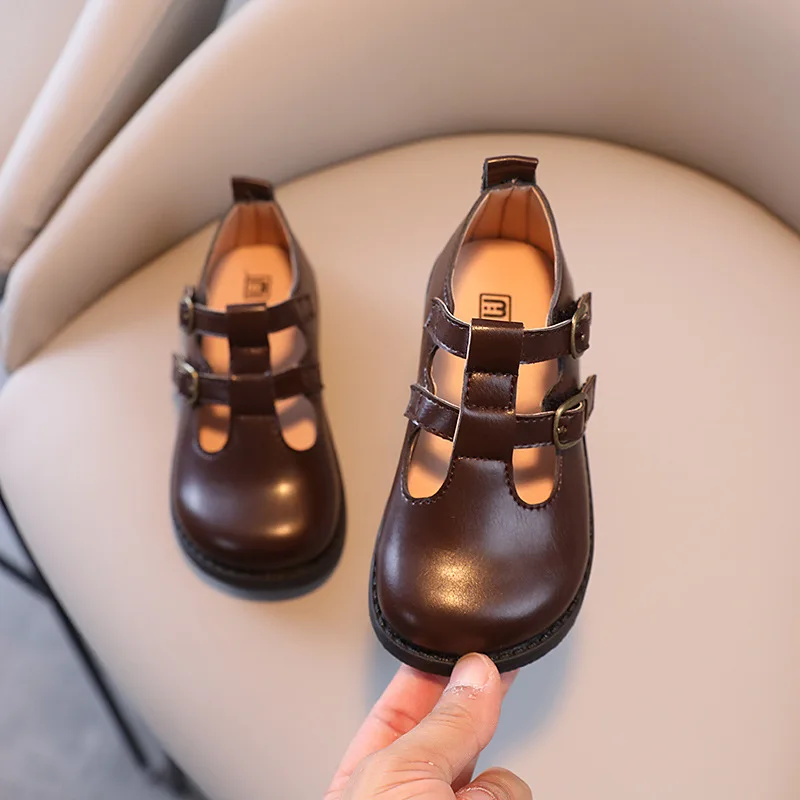 Новинка туфли принцессы для девочек мягкие удобные на плоской подошве малышей