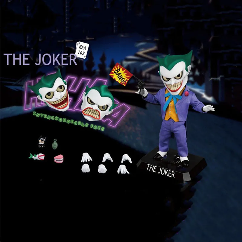 

Beast Kingdom EAA-102 Egg Attack Action The Animated Series The Joker Action Figure Model for Fans Gifts