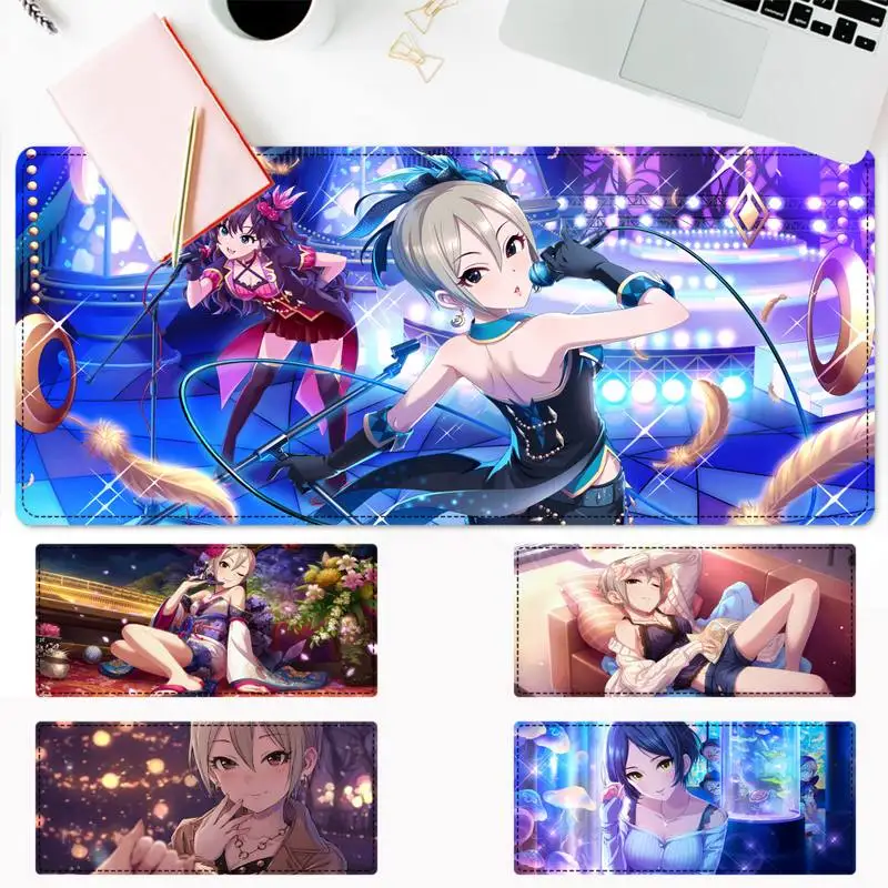 

30x80cm THE iDOLM STER Syuko Shiomi Mouse Pad Gaming MousePad Large Big Mouse Mat Desktop Mat Computer Mouse pad For Overwatch