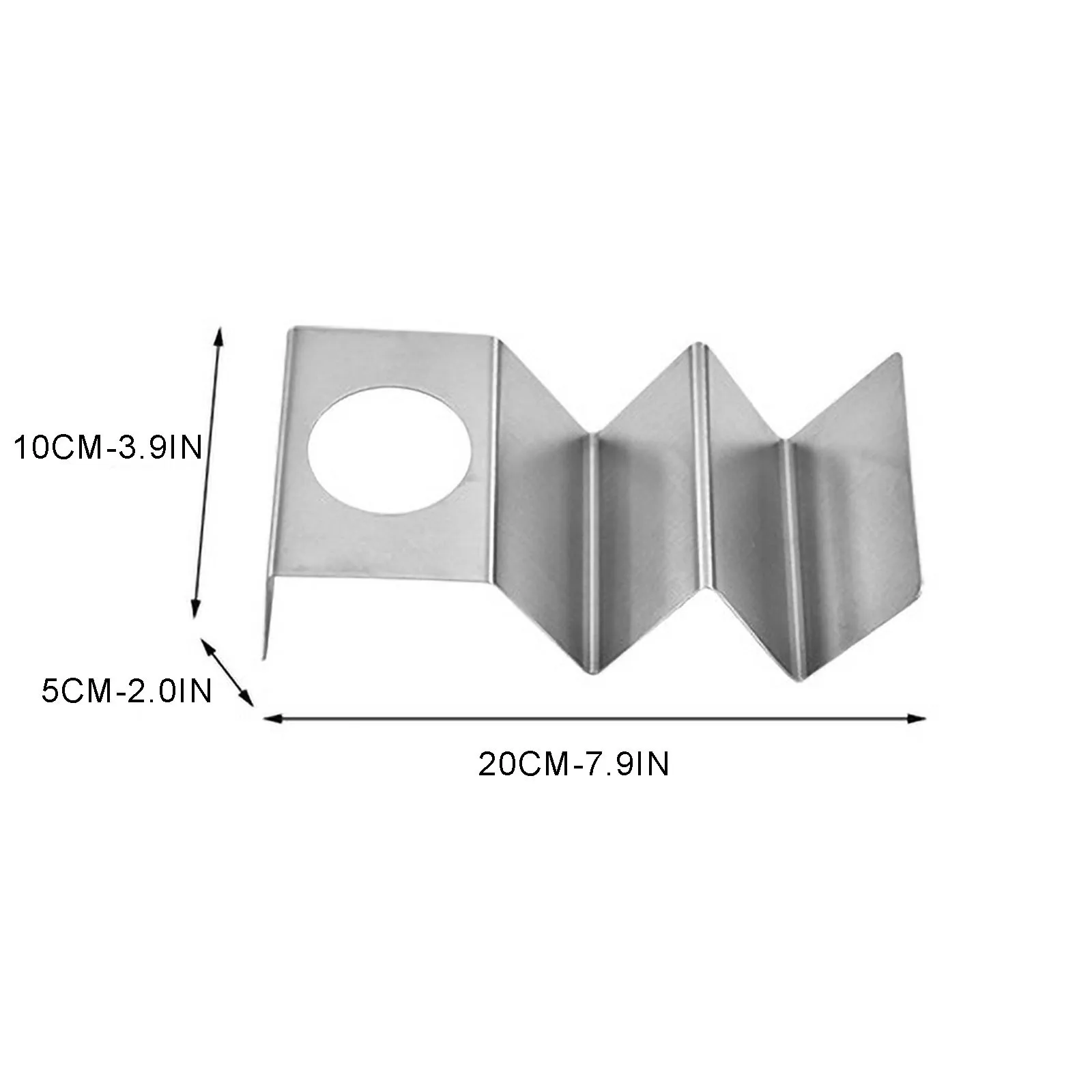 Подставка для пиццы стойка Тако из нержавеющей стали прочная волнистая