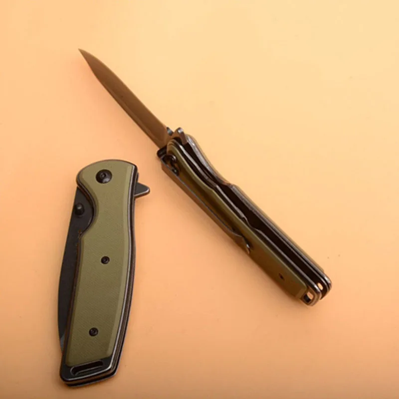 Складной нож горячая Распродажа KS1329 карманный охотничий Клинок с рукояткой из G10