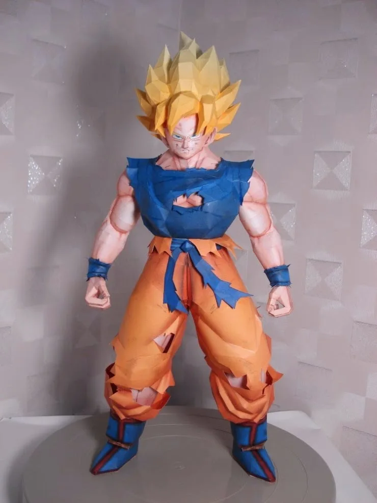 

Goku Monkey Saiyan DIY Paper Model Handmade Toy