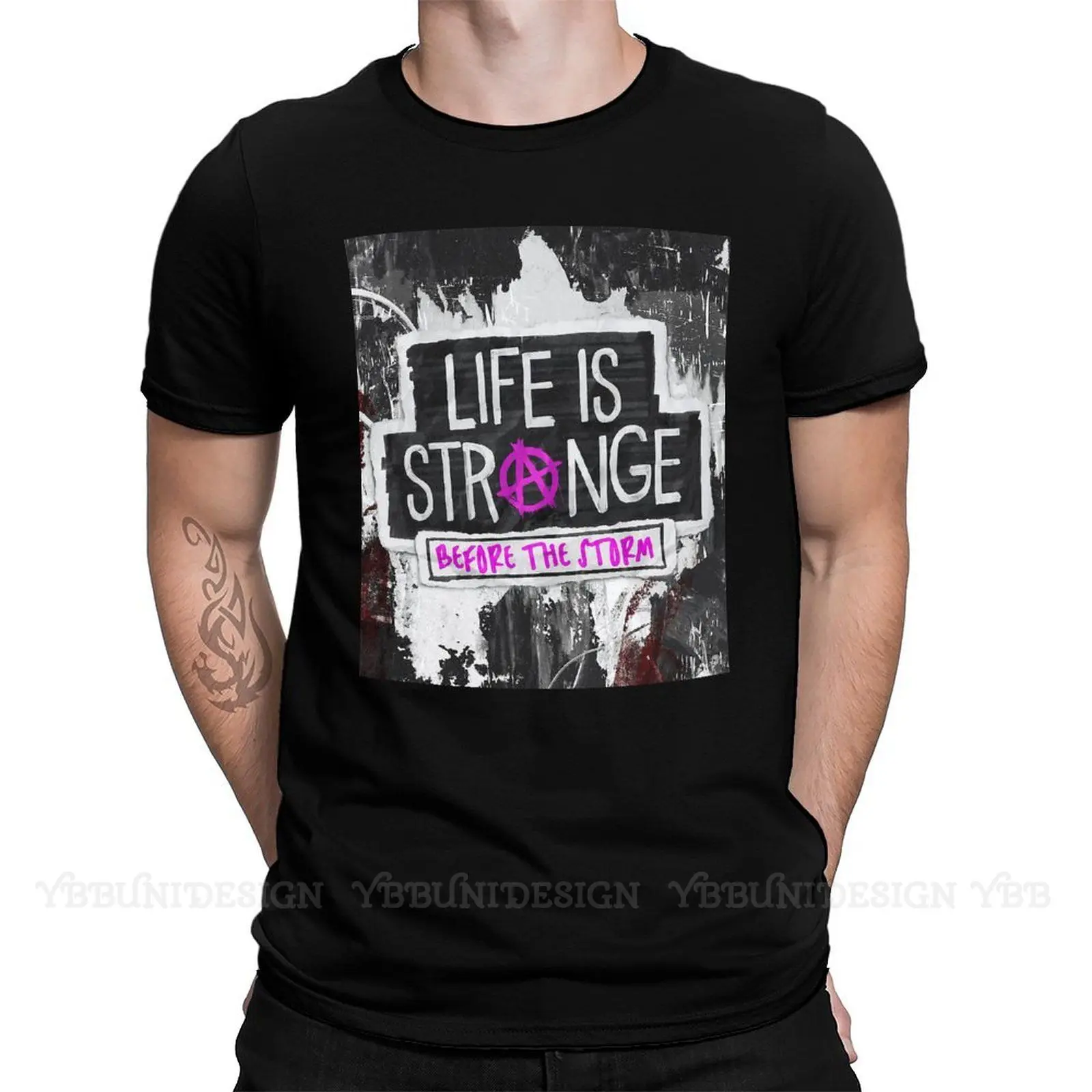

Life Is Strange Mystery Game Max CaulfieldNew Arrival T-Shirt Before The Srorm Design Shirt Crewneck Cotton for Men TShirts