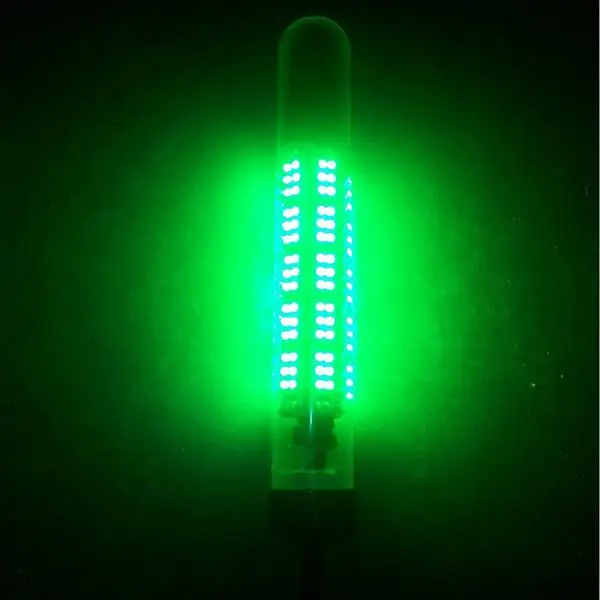 

12V Green Night LED Underwater Submersible Fishing Lure Light Clip-on NEW