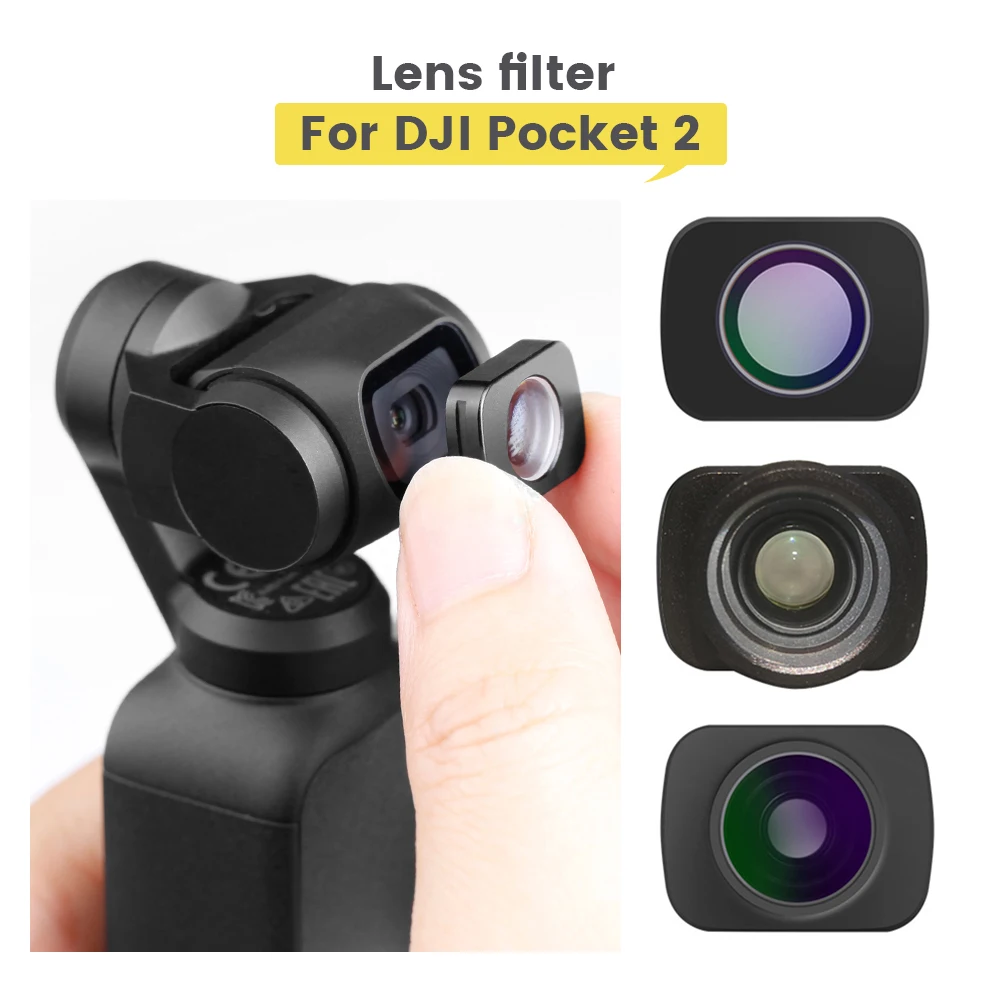 

DJI Osmo Pocket Camera Wide-angle Macro Fisheye Lens Handheld Gimbal DJI Osmo Pocket/Pocket 2 Osmo Pocket Accessories