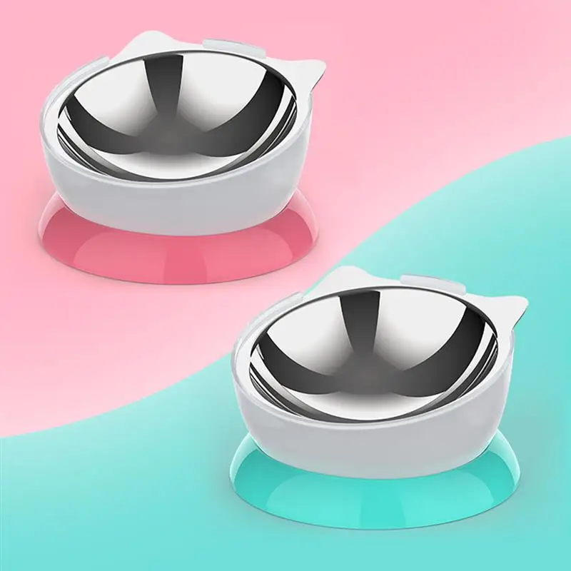 Кормушка для домашних животных миска кошек с мелким кормом нескользящая