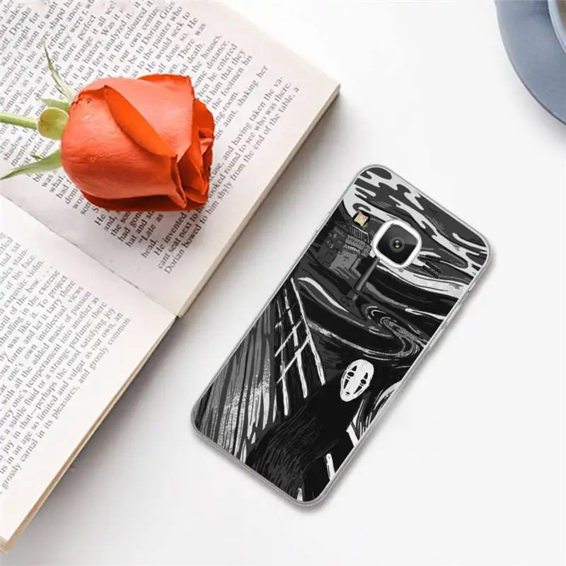 

No Face Man Japan Cartoon Spirited Away Phone Case For Samsung Galaxy J2 J4 J5 J6 J7 J8 2016 2017 2018 Prime Pro plus Neo duo