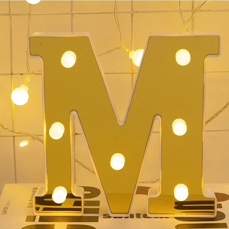 

Marry Me Gold Letter Modeling Light LED Decorative Light Proposal Festival Birthday Party Confession Layout Lighting