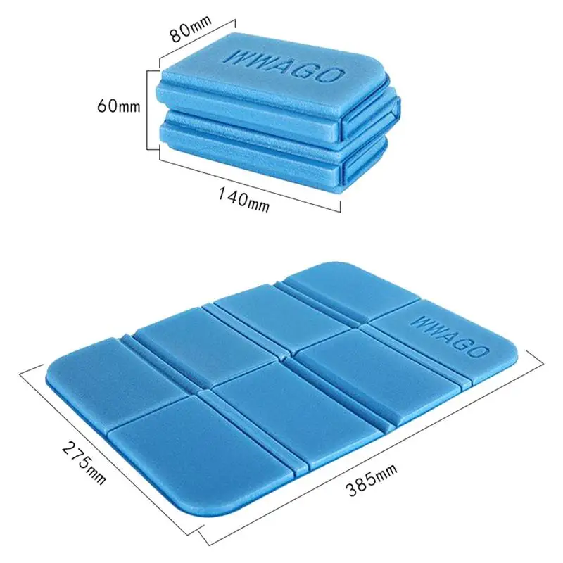 

Portable Soft Waterproof Dual Camping Hiking Picnic Cushion Seat Pad Outdoor Folding Camping Moistureproof Cushion Mattress Pad