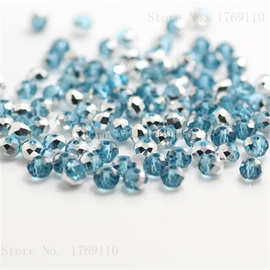 145 шт. бусины из австрийского стекла с гранями 3 х4 мм | Украшения и аксессуары
