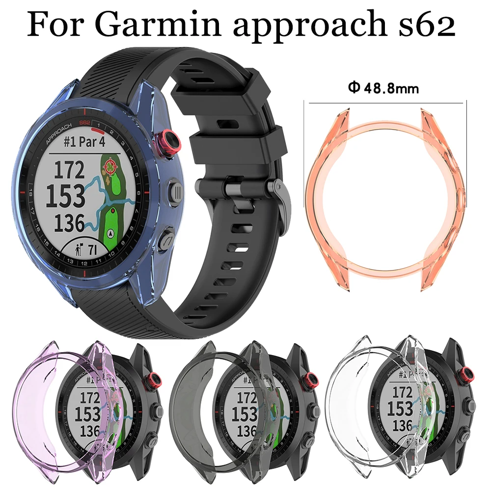 Anti-fall Protective case TPU For Garmin approach s62 Screen new Exquisite Case Protector Cover Sport Shell For approach s62