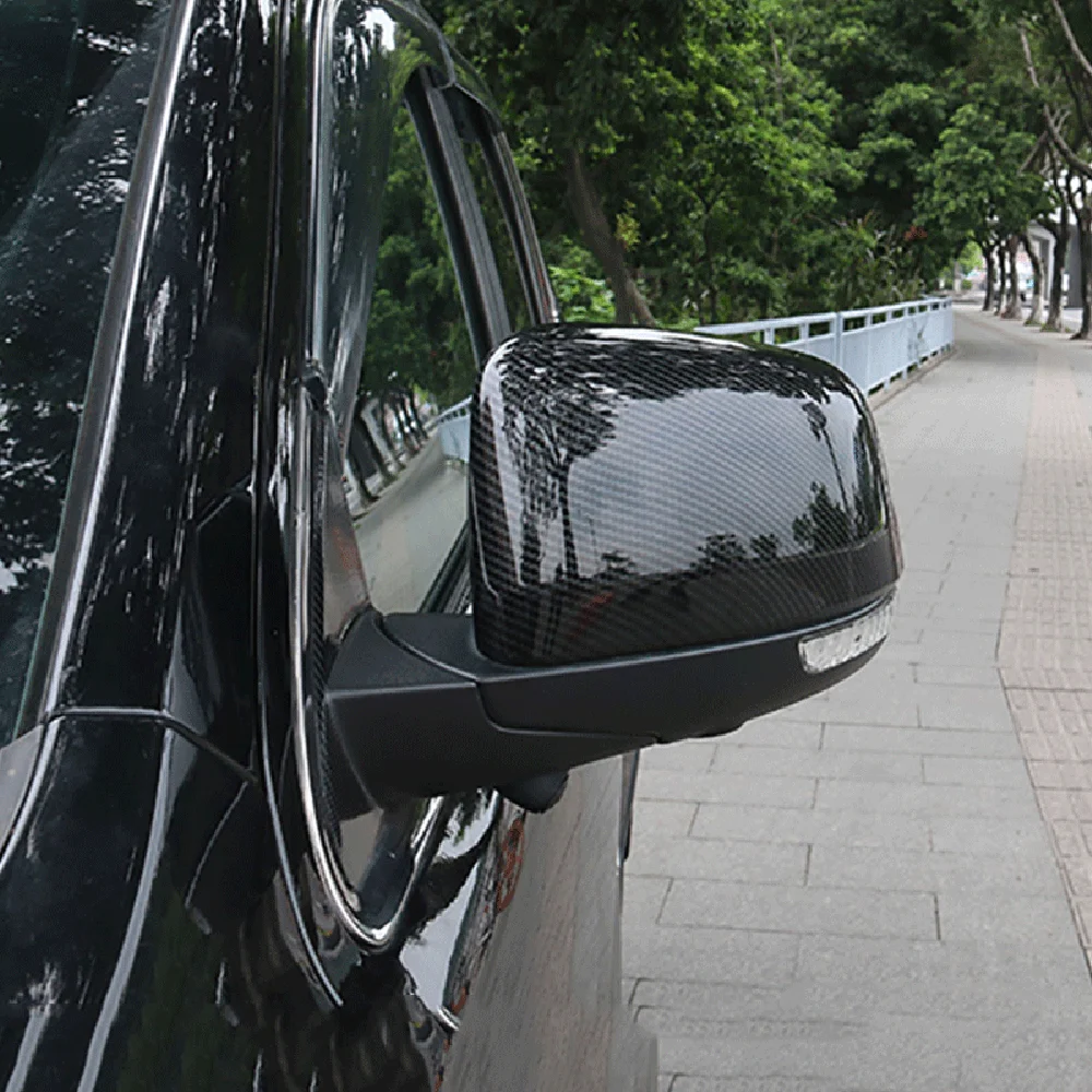 Стайлинг автомобиля хромированная Серебристая накладка на боковое зеркало