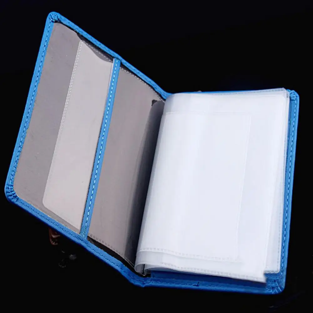 

1pc Russian PU Auto Driver License Bag Car Driving Documents Card Credit Holder Purse Wallet Case Multi-color