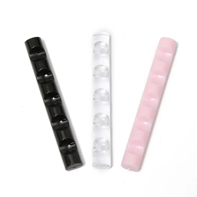 1Pc Nail Art Brush Holder Stand 5 Grids Painting Pen Shelf Acrylic Display Manicure Tools |