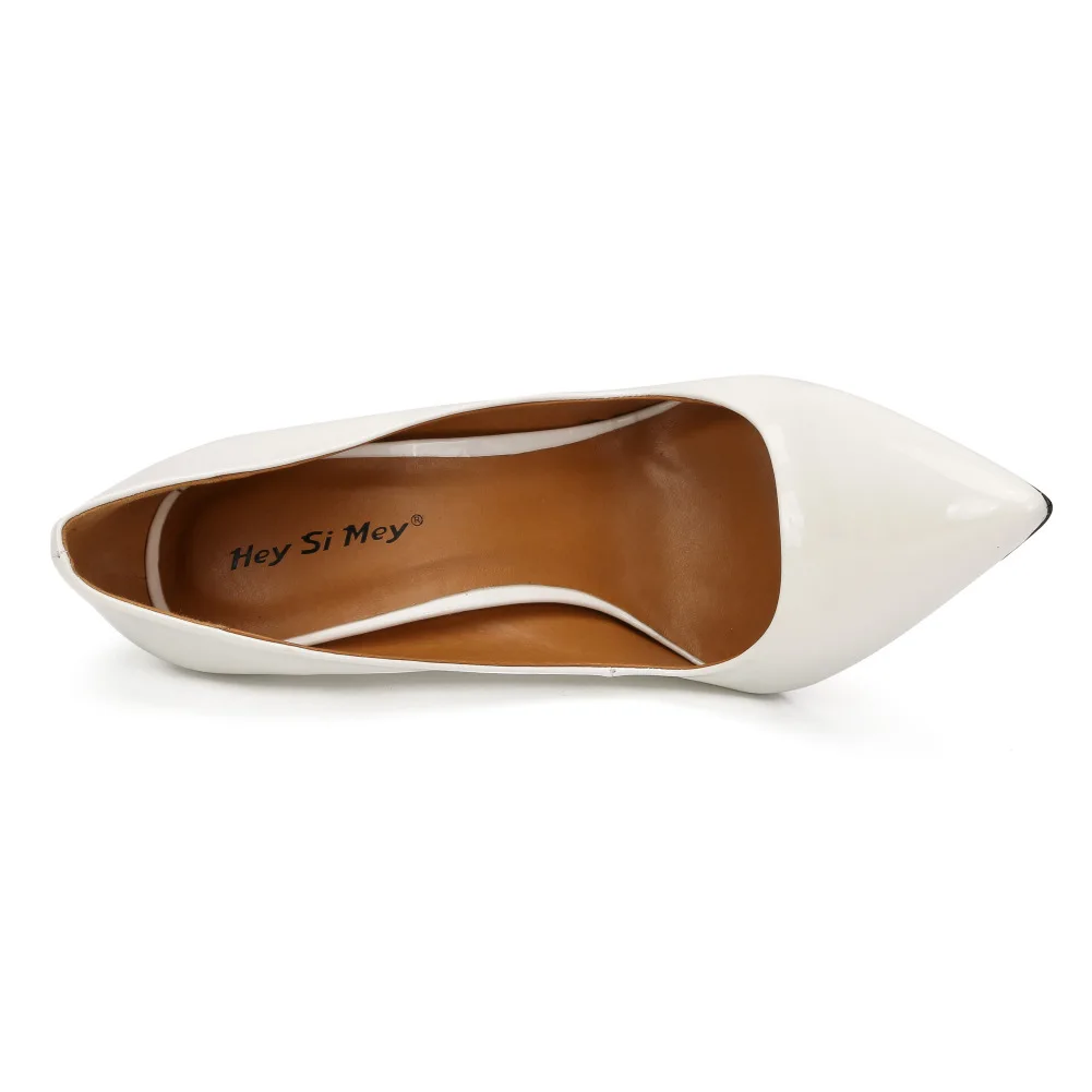 Туфли лодочки женские на высоком каблуке 14 15 см свадебные туфли большой размер 40