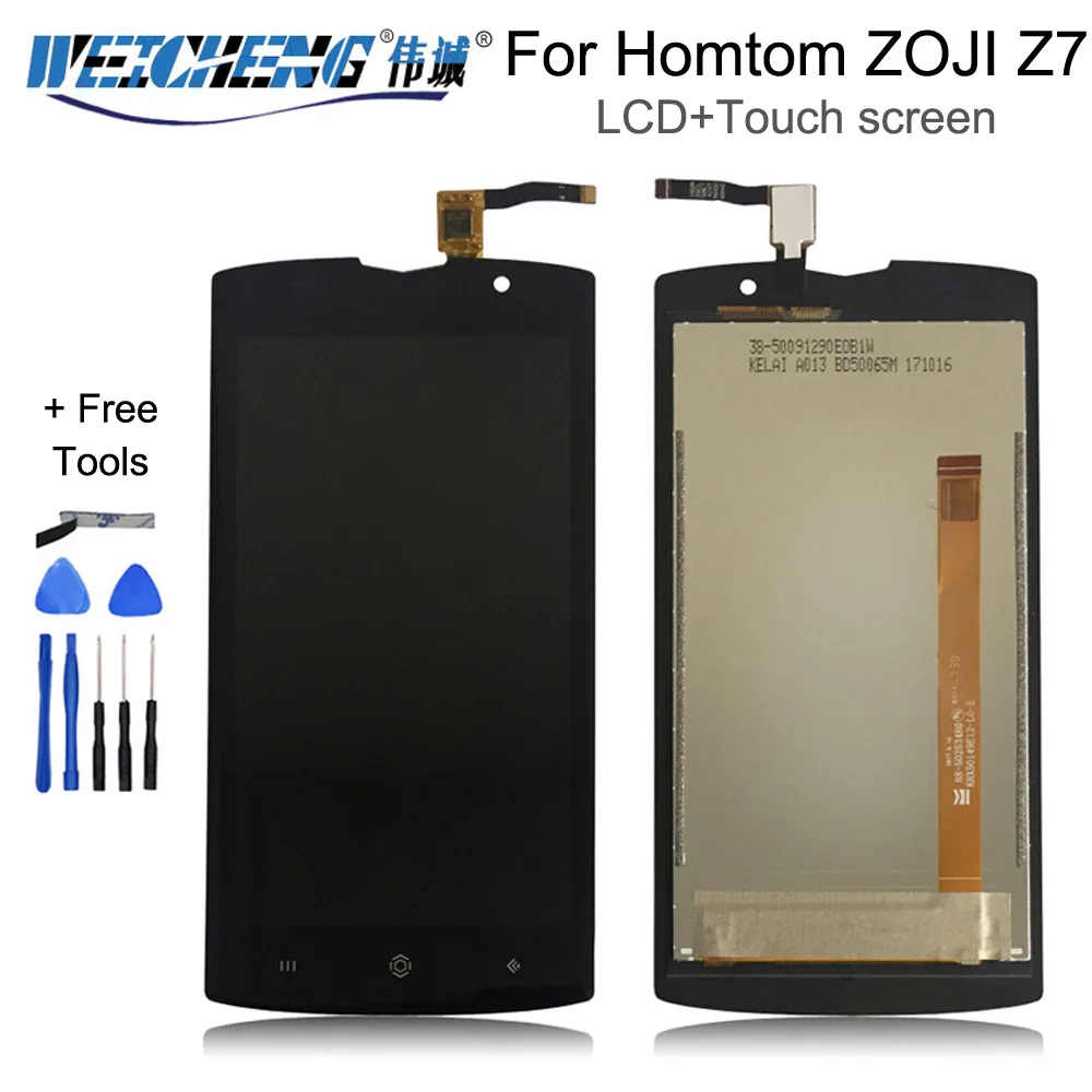 Оригинальный Для Homtom зоджи Z7 ЖК-дисплей Дисплей и кодирующий преобразователь