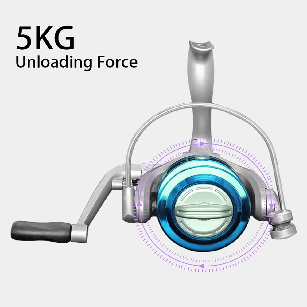 Рыболовная катушка для спиннинга 10 + 1 подшипник металлическая | Спорт и