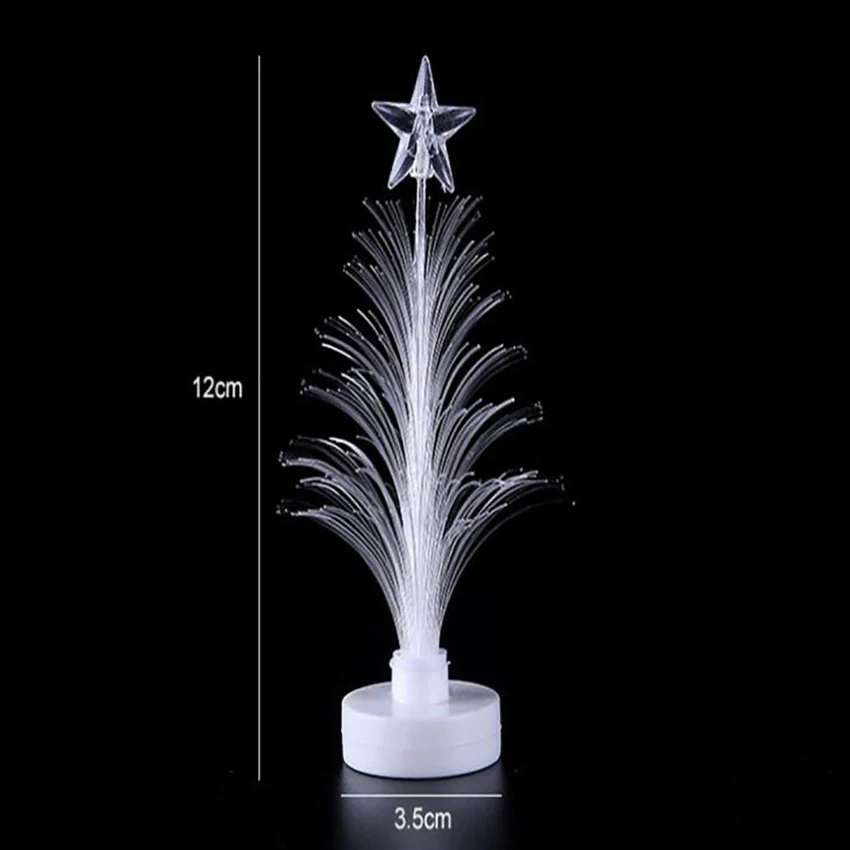 Светодиодная лампа из оптоволокна меняющая цвет украшение в виде звезды на