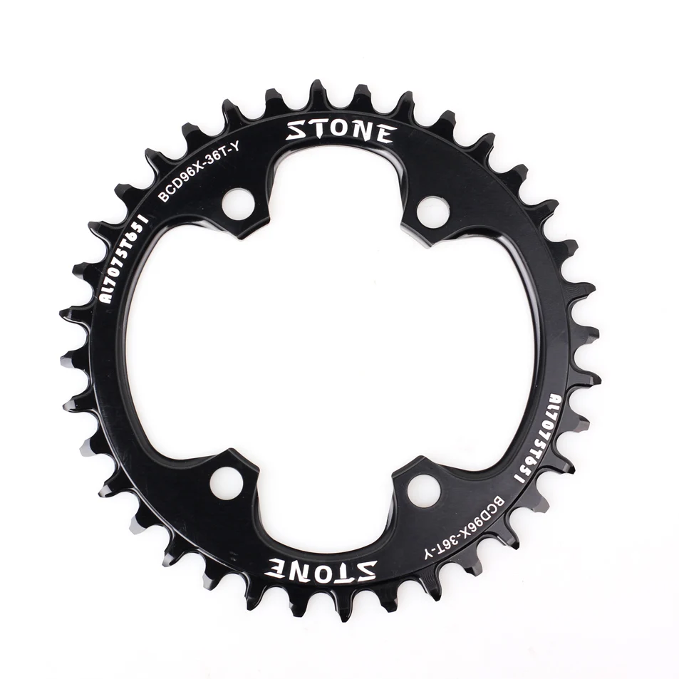 BCD96 Single Chainring Circle Narrow Wide for M7000/M8000/M9020 XTR M9000 1x System plato redondo de 96bcd | Спорт и развлечения