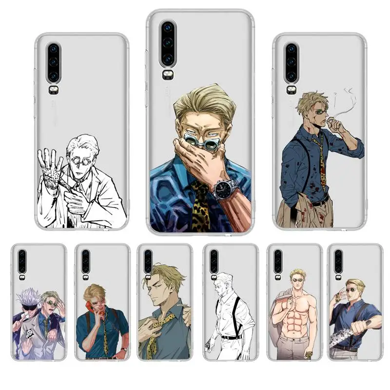 

TOPLBPCS Kento Nanami Jujutsu Kaisen Phone Case For Huawei P20 P30 Pro P40 lite Mate 20lite for Y5 Y6 Honor 8X 10 Capa