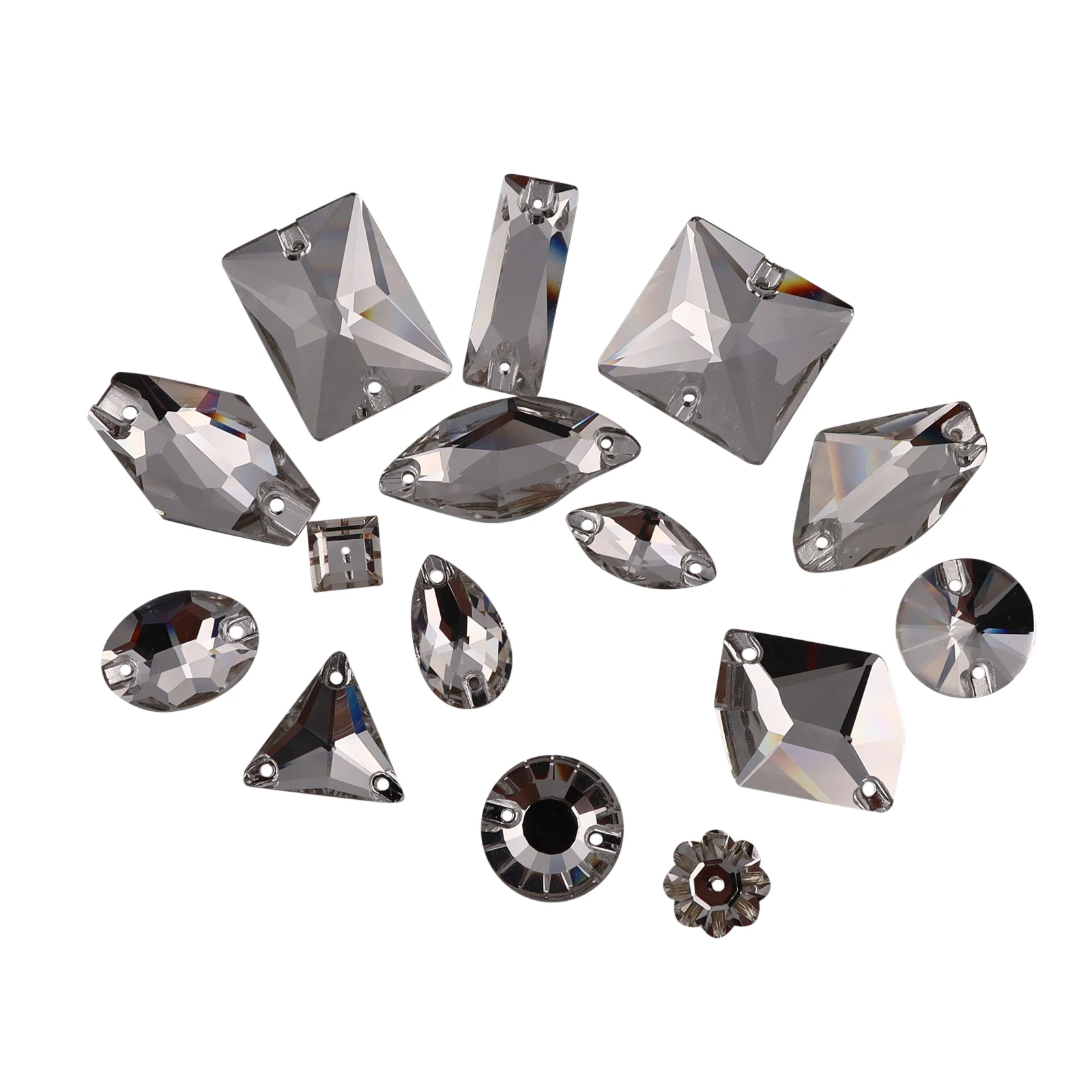 Белые стеклянные бусины Стразы для шитья одежды платья серег пояса обуви | Дом и