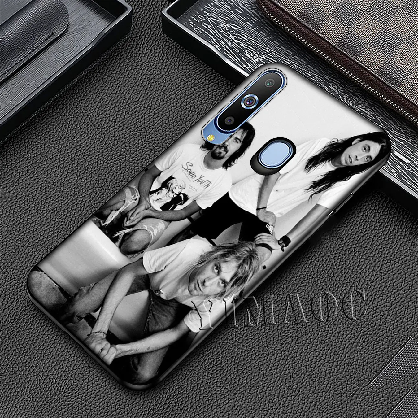 YIMAOC Nirvana Kurt Cobain Soft TPU Silicone Case for Samsung Galaxy A51 A71 A81 A91 A41 A21 A11 A01 M10 M20 M30 M40 | Мобильные