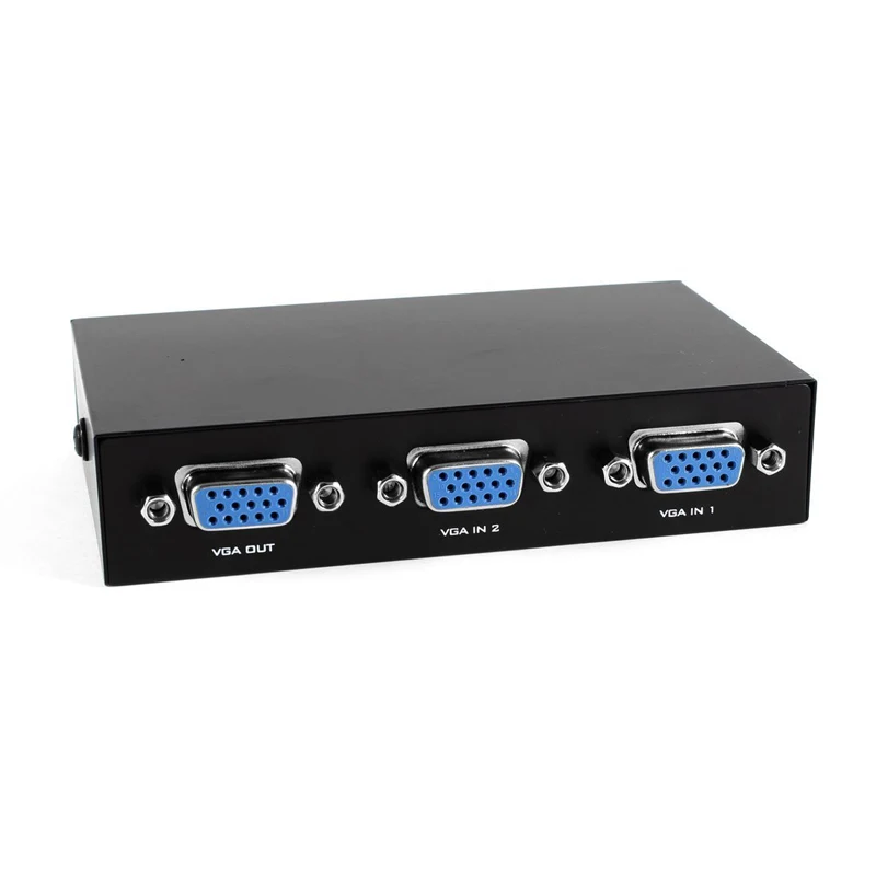 2 in 1 Out Port 15 Pin Female VGA Switch for PC TV Monitor | Обустройство дома