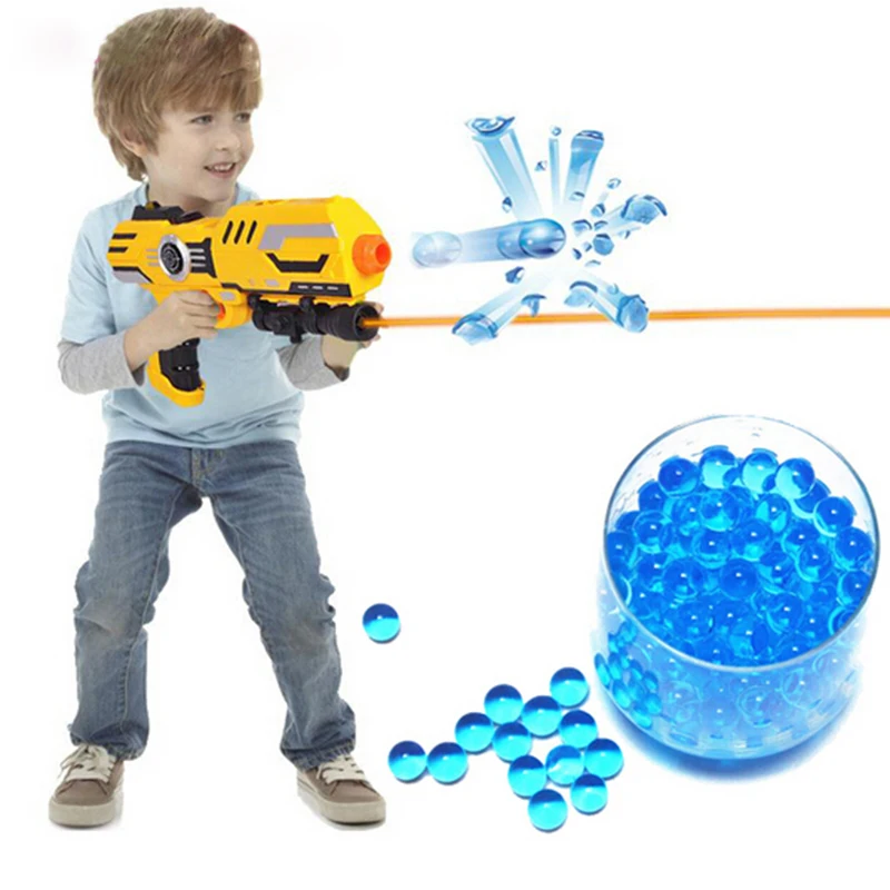 

7-8mm 10000Pcs Soft Crystal Water Paintball Bullet Gun Toy Bibulous Water Gun Accessories Toys
