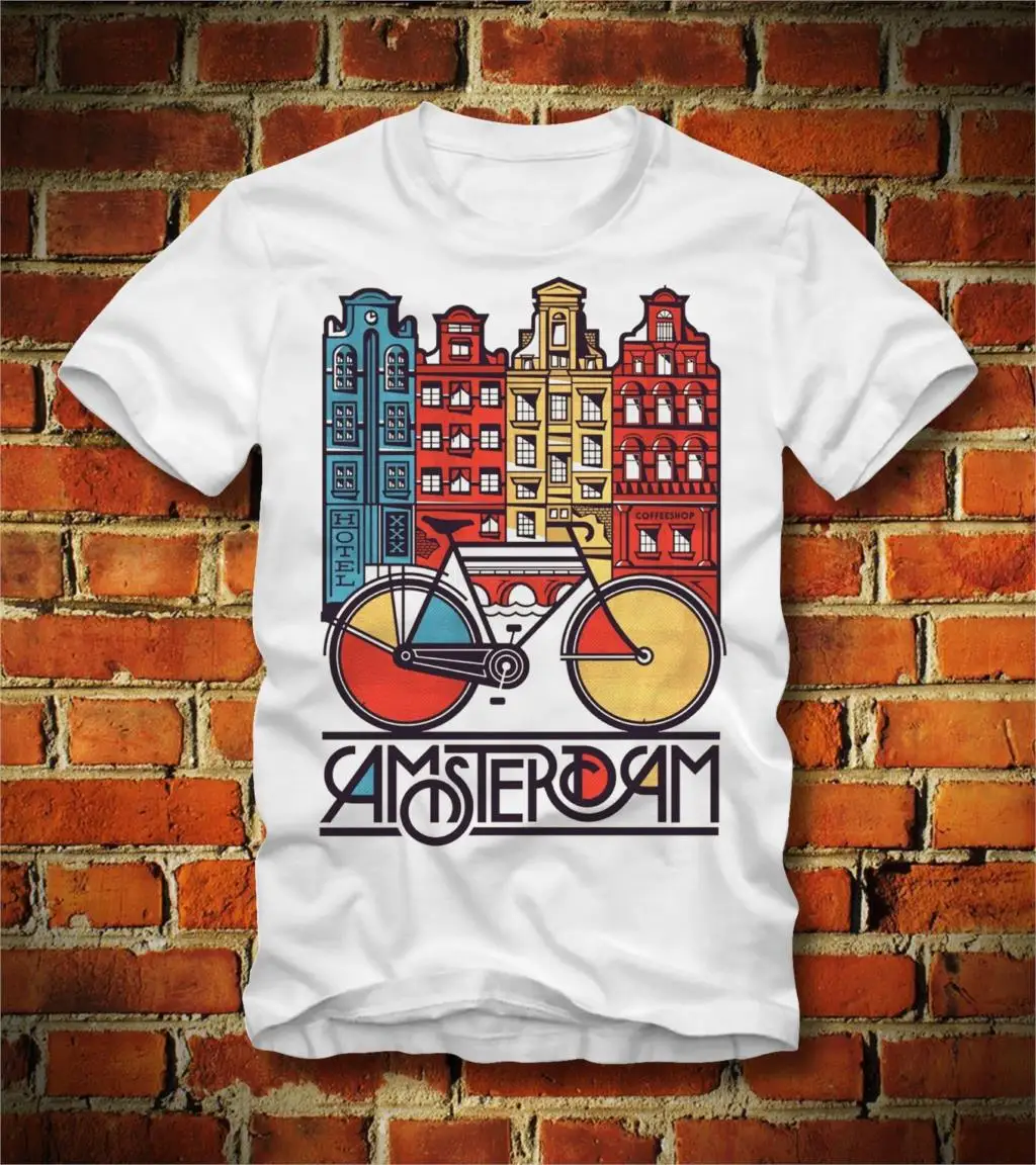 Новая летняя футболка забавная 2019 года с фиксированным зубчатым механизмом для