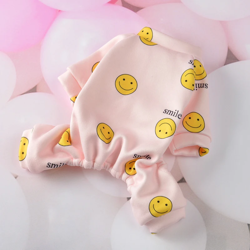 Зимняя одежда для собак комбинезон теплая Пижама чихуахуа французского бульдога