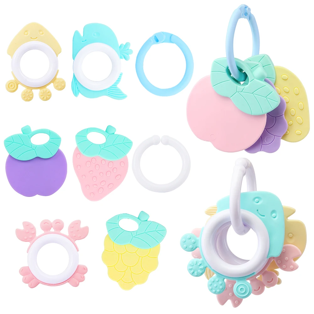 3 шт. Детские Прорезыватели погремушки игрушки на мобильную кроватку для детей 0 12