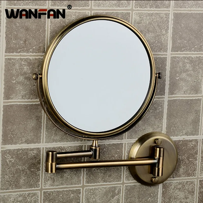 Ванфань зеркала для ванной зеркало макияжа 1x3 Лупа Косметическая ванная 2 лицевая