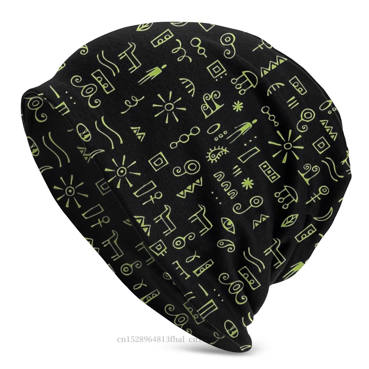 

Bonnet Hats Ancient Egypt Egyptian Men Women's Knit Hat Symbols Art Winter Warm Cap Street Skullies Beanies Caps