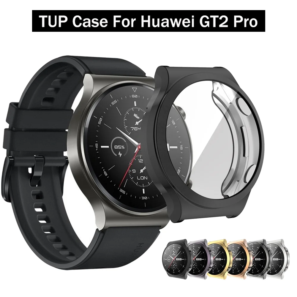

For Huawei Watch GT2 Pro TPU Shell Screen Protector Cover dedicated for GT2 Pro Watch Scratch-resistant Shell Bumper Accessories