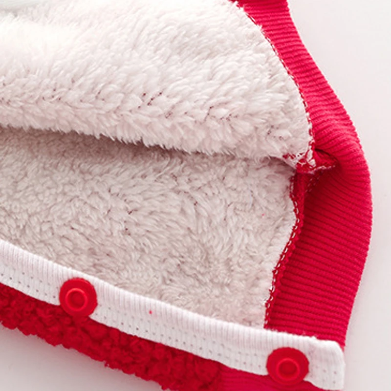 IYEAL для новорожденных детская зимняя куртка с капюшоном милыми ушками Одежда