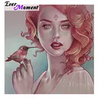 Набор для рисования бриллиантами на всю площадь с птицей, 4Y434