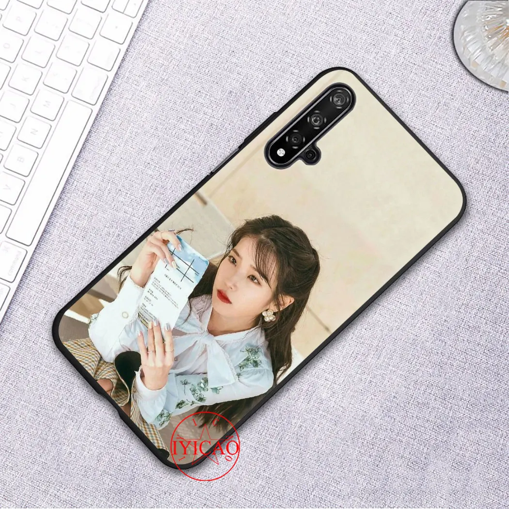 Мягкий чехол kpop iu для Honor 6A 7A 7C 7X 8X 8c 8 9 10 Lite 9X Note 20 Pro View 8A 20S | Мобильные телефоны и