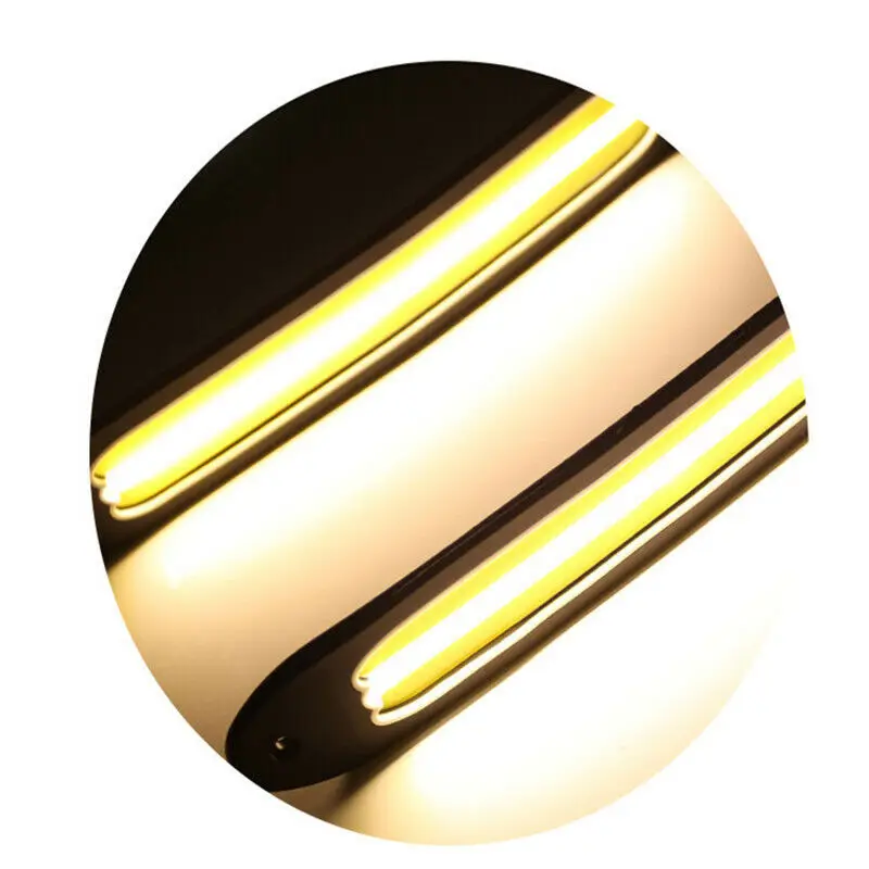

2PCS Turn Signals Light Car Styling COB LED Day Running Lights Fog Lights DRL Headlight Strip Lamp Light 1000lm-1500lm 12V