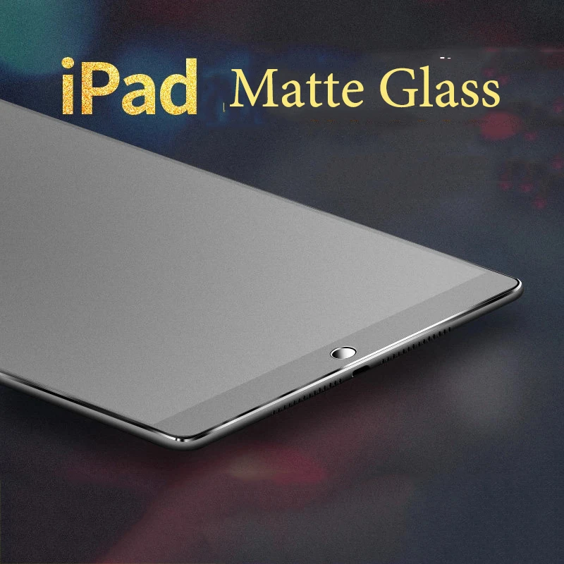 Матовое закаленное стекло для Apple iPad Pro 2017 2018 Mini Air Air1 Air2 Mini2 Mini3 Mini4 Mini5 9 7 дюйма