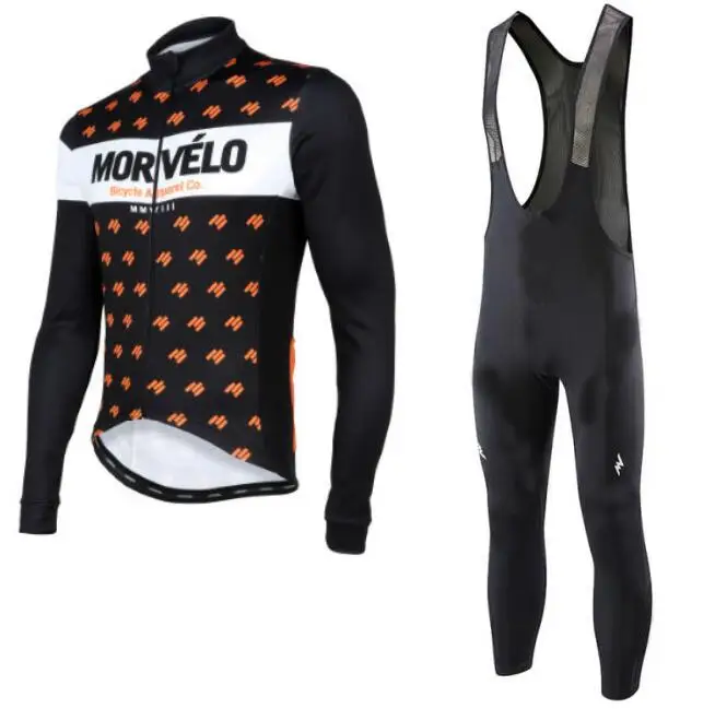 

New morvelo Team 2020 Sportswear long Sleeve cycling jersey Breathable shirts Bicycle bike MTB Ciclismo cycle clothing bib Pants