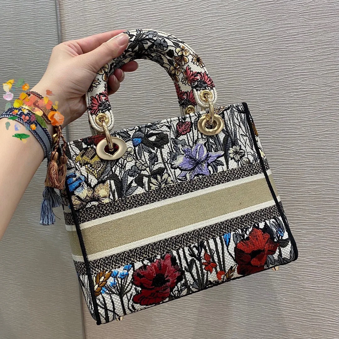 

2021 embroidery Book Women's handbag top designer luxury handbag women's new fashion wallet best quality shopping bag