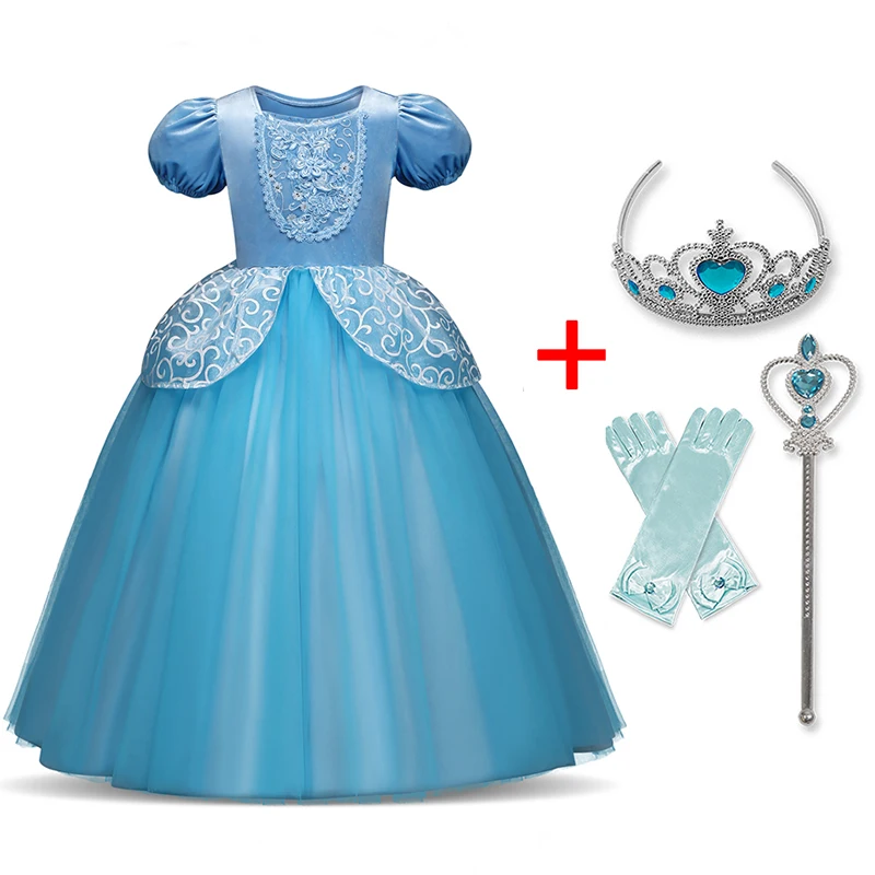 Платье детское длинное фиолетовое на Хэллоуин с цветами | Детская одежда и обувь