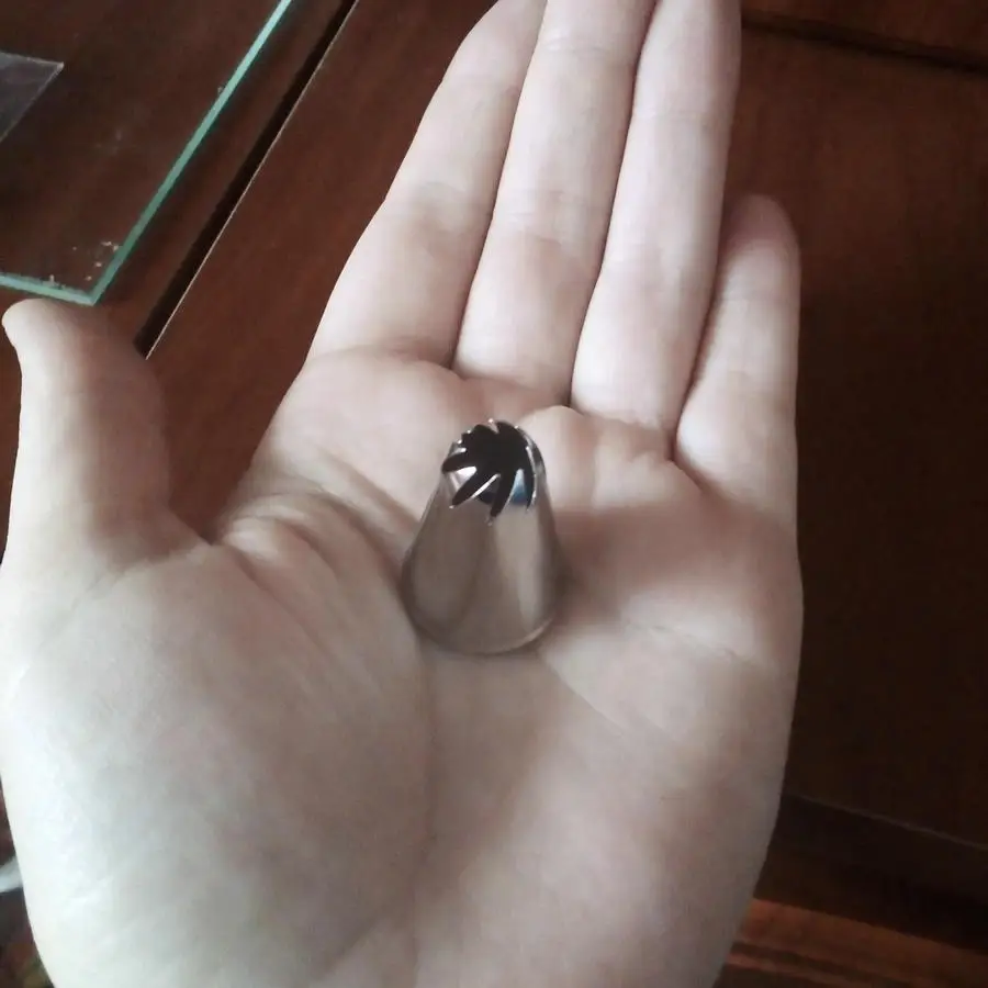 Розовая форма десерт металлическая глазурь кондитерский крем насадка для торта