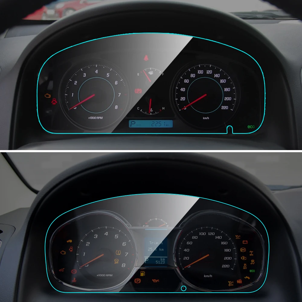 Защитная пленка для салона автомобиля Chevrolet Captiva из ТПУ| |