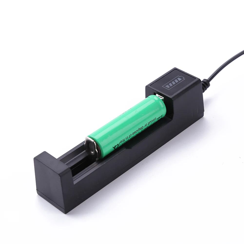 Быстрое зарядное устройство DC 5 В/1 А 18650 с USB-портом и литиевым аккумулятором |